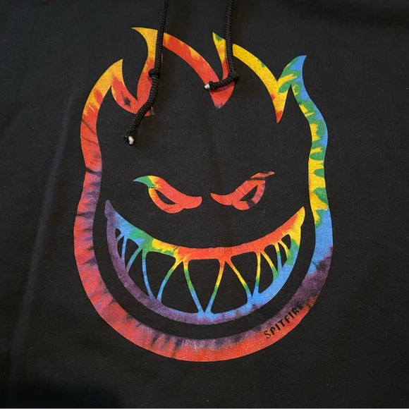 Vintage Spitfire hoodie Spitfire Skateboarding Y2K - Picture 3 of 7